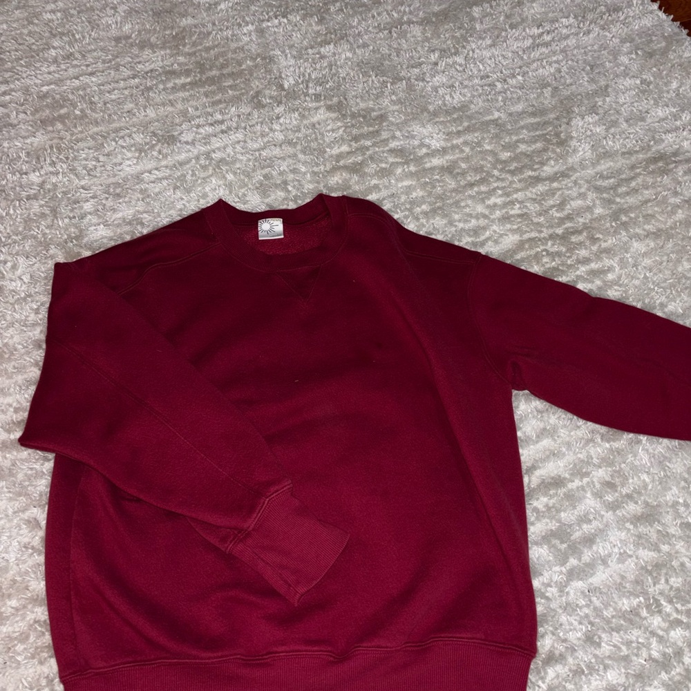 Women's Burgundy Sweatshirt